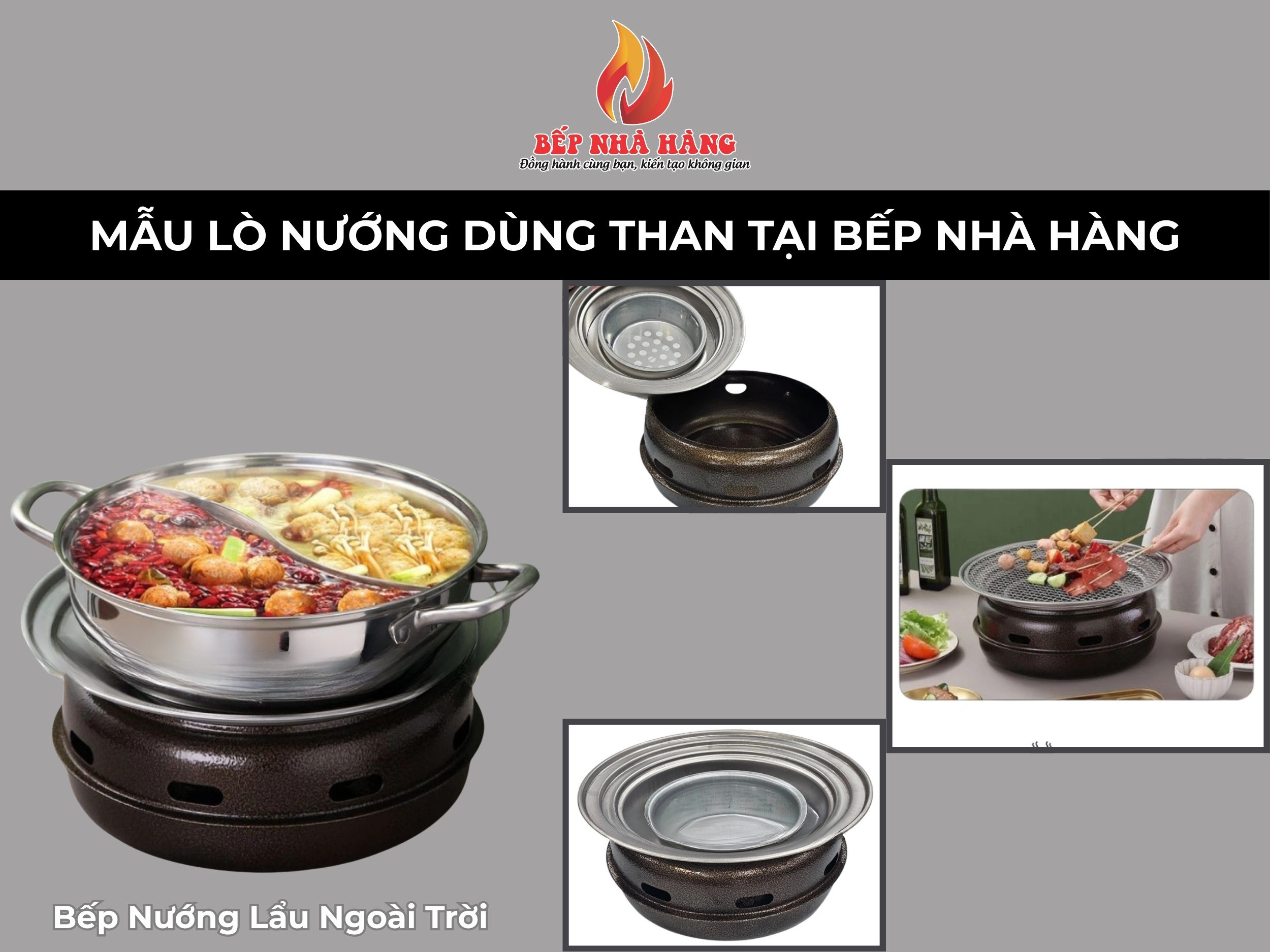 Bếp Nướng Lẩu Ngoài Trời
