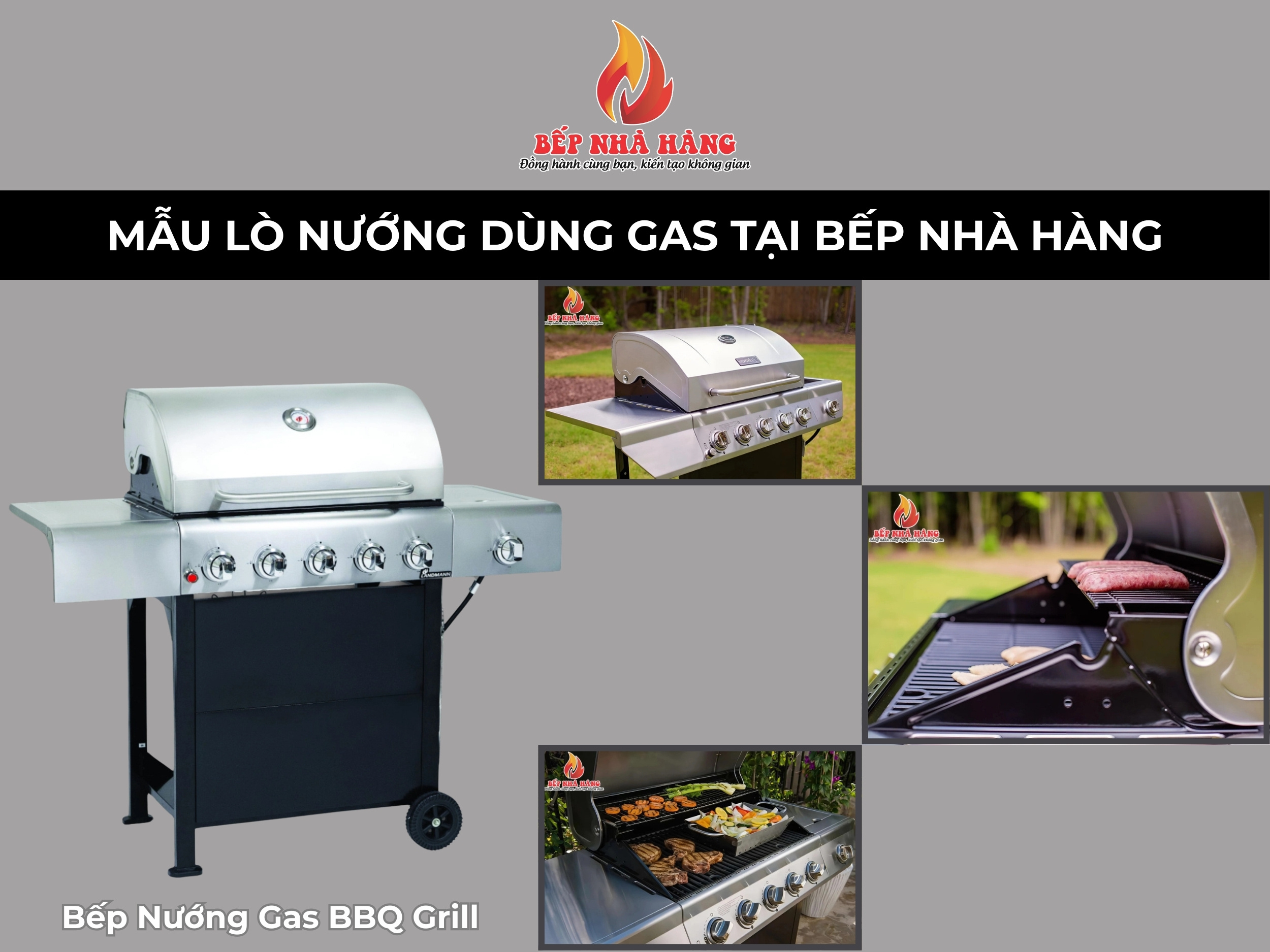 Tổng Hợp Những Mẫu Lò Nướng BBQ Tại Bếp Nhà Hàng
