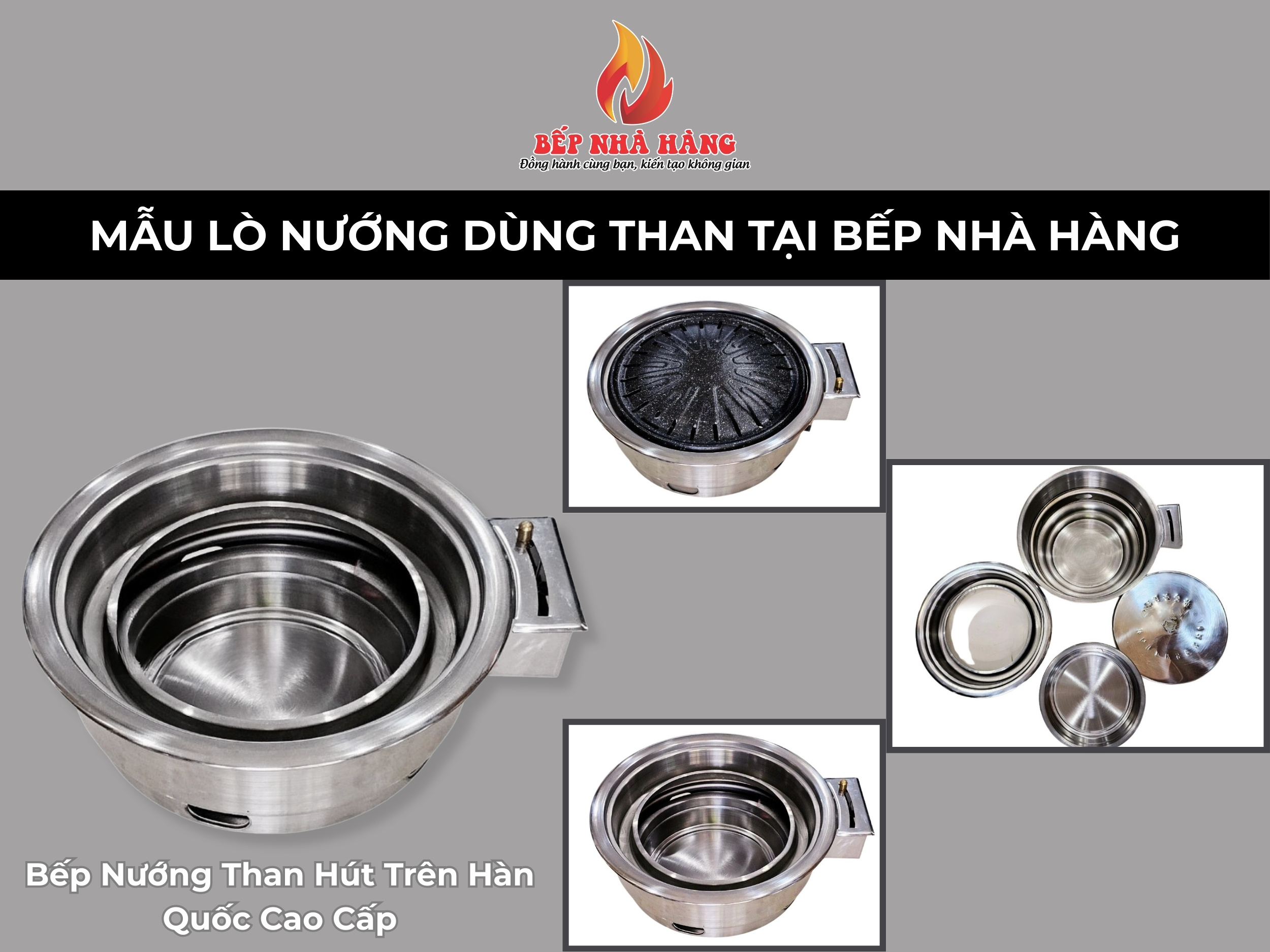 Tổng Hợp Những Mẫu Lò Nướng BBQ Tại Bếp Nhà Hàng