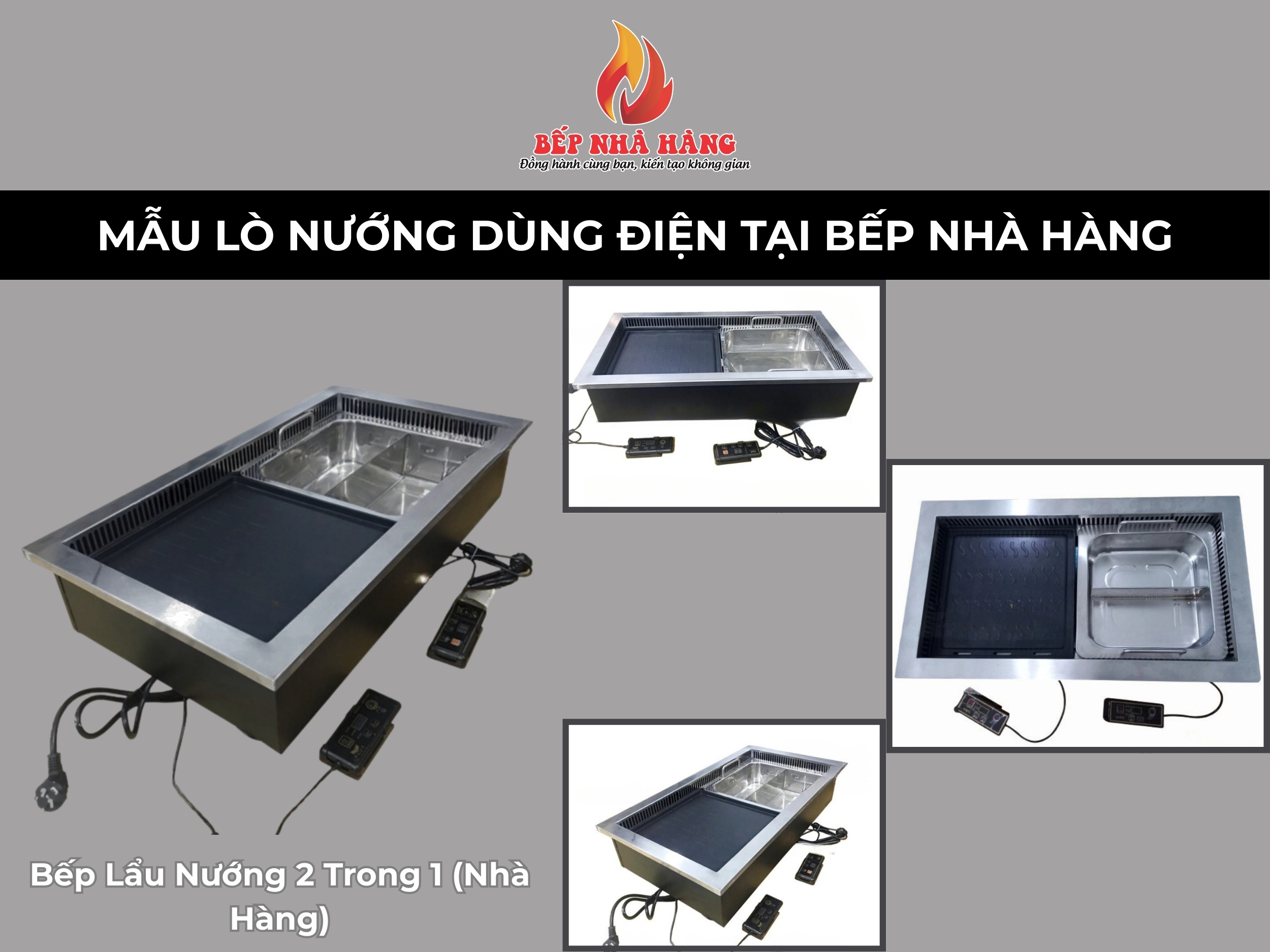 Tổng Hợp Những Mẫu Lò Nướng BBQ Tại Bếp Nhà Hàng