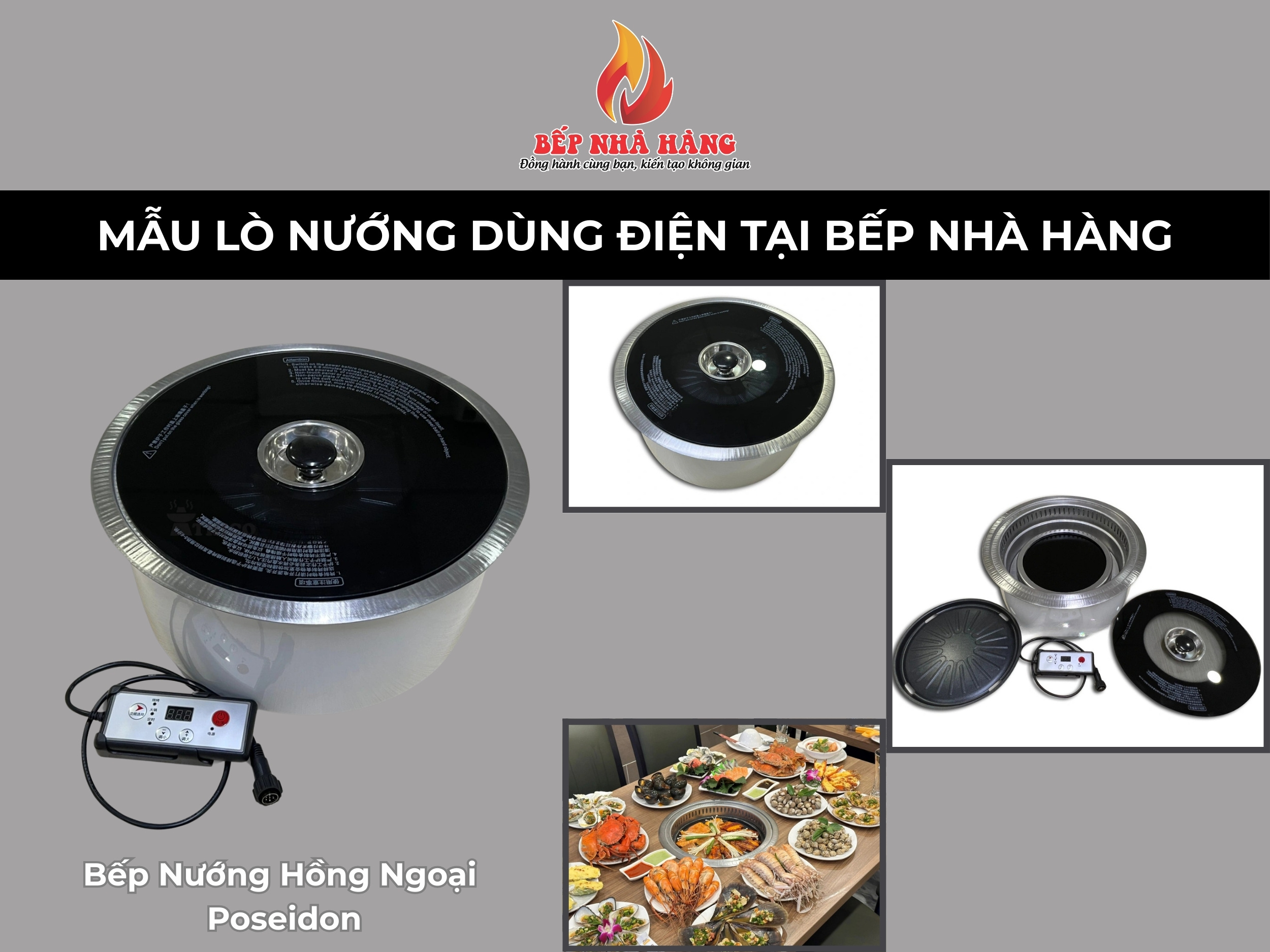 Tổng Hợp Những Mẫu Lò Nướng BBQ Tại Bếp Nhà Hàng