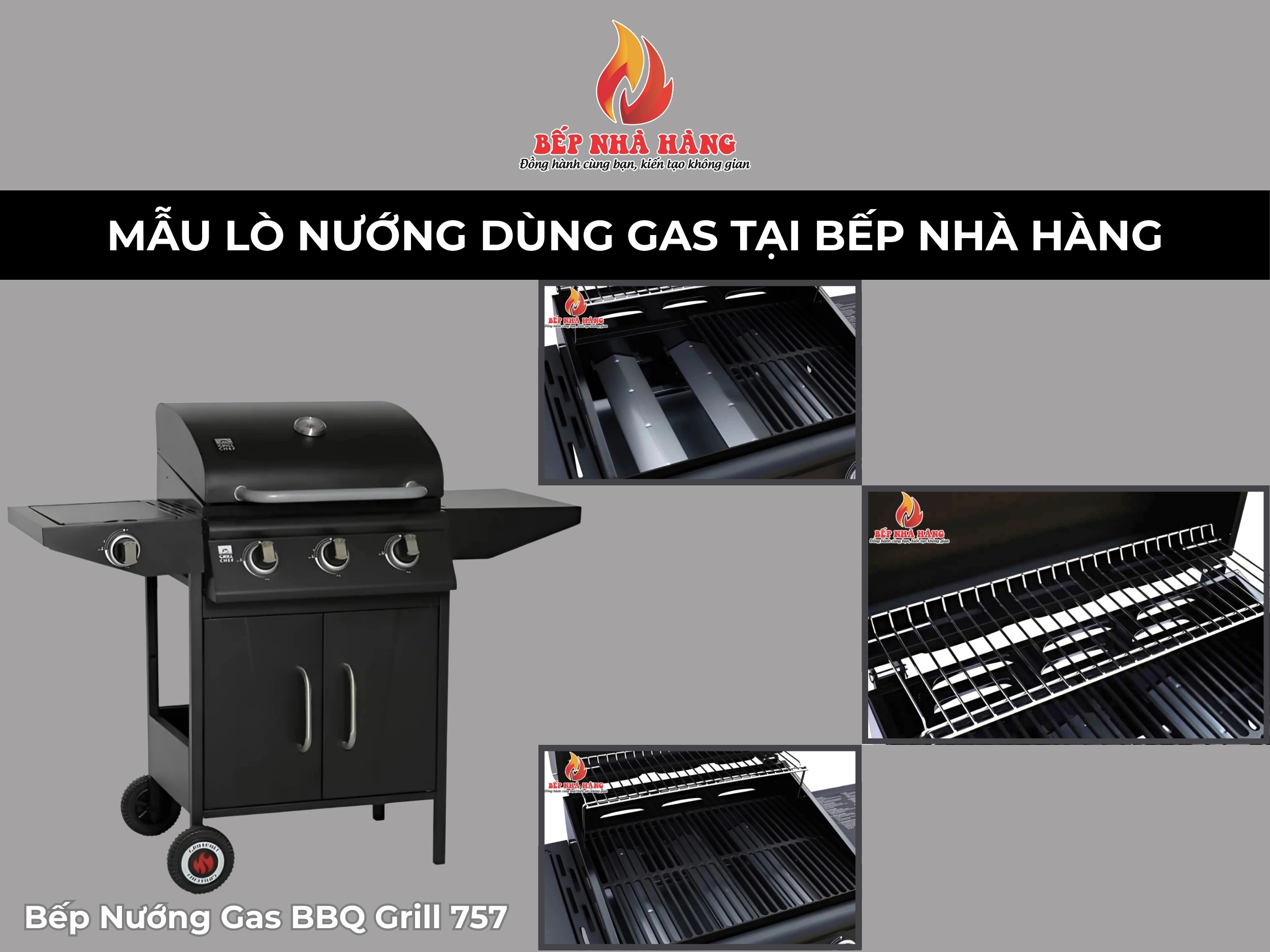 Tổng Hợp Những Mẫu Lò Nướng BBQ Tại Bếp Nhà Hàng