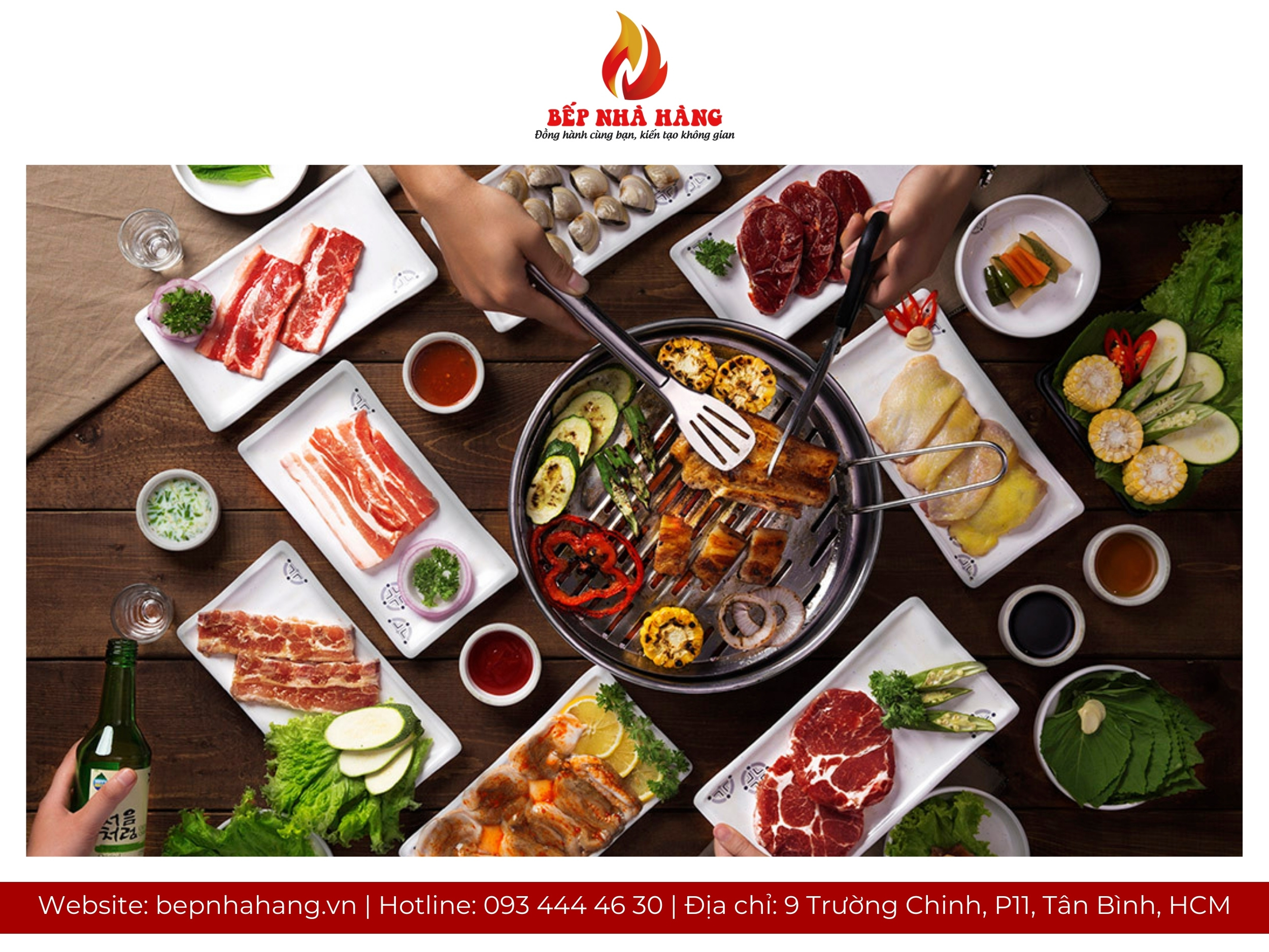 Tổng Hợp Mẫu Vỉ Nướng Tại Bếp Nhà Hàng