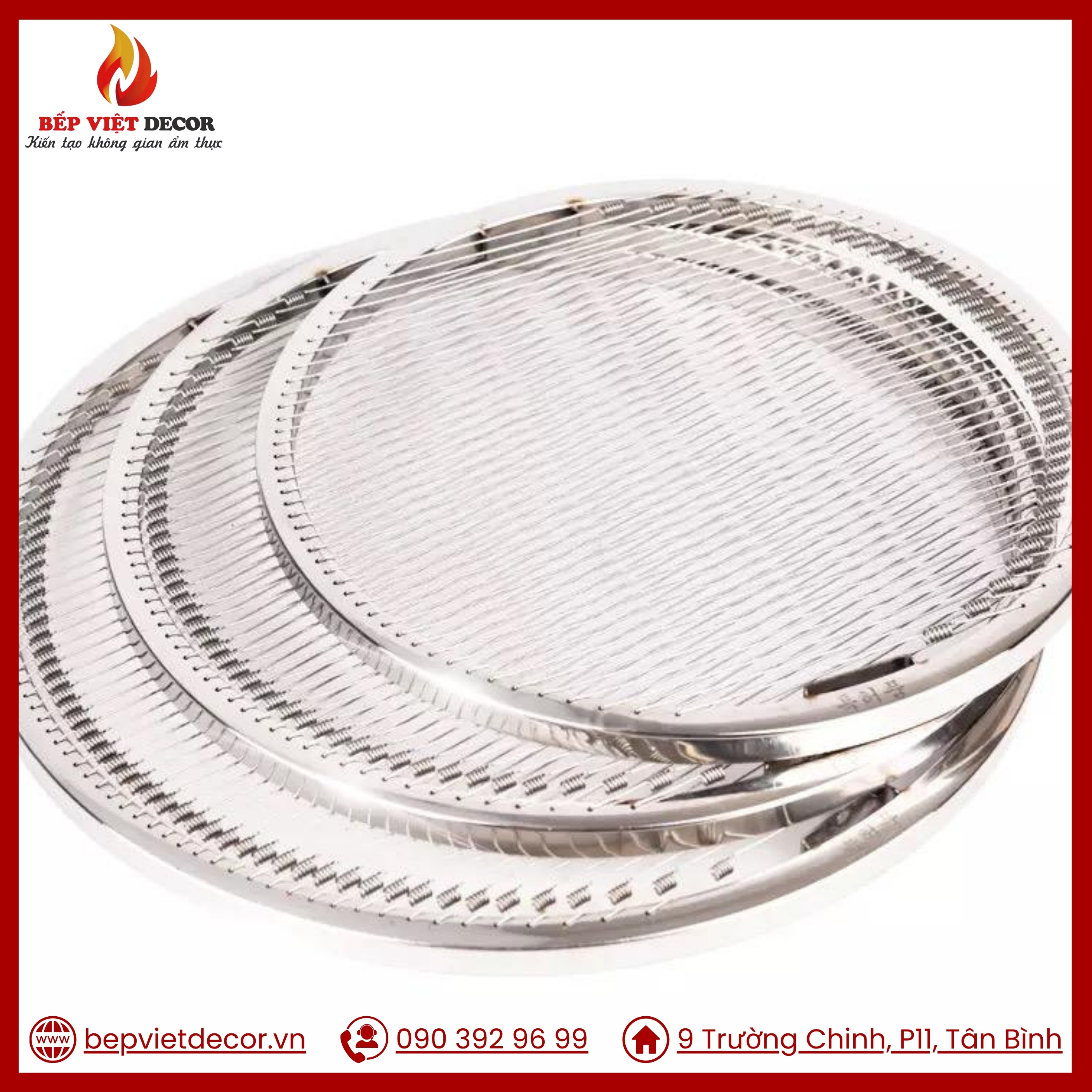 Vỉ Nướng Sợi Inox Cao Cấp