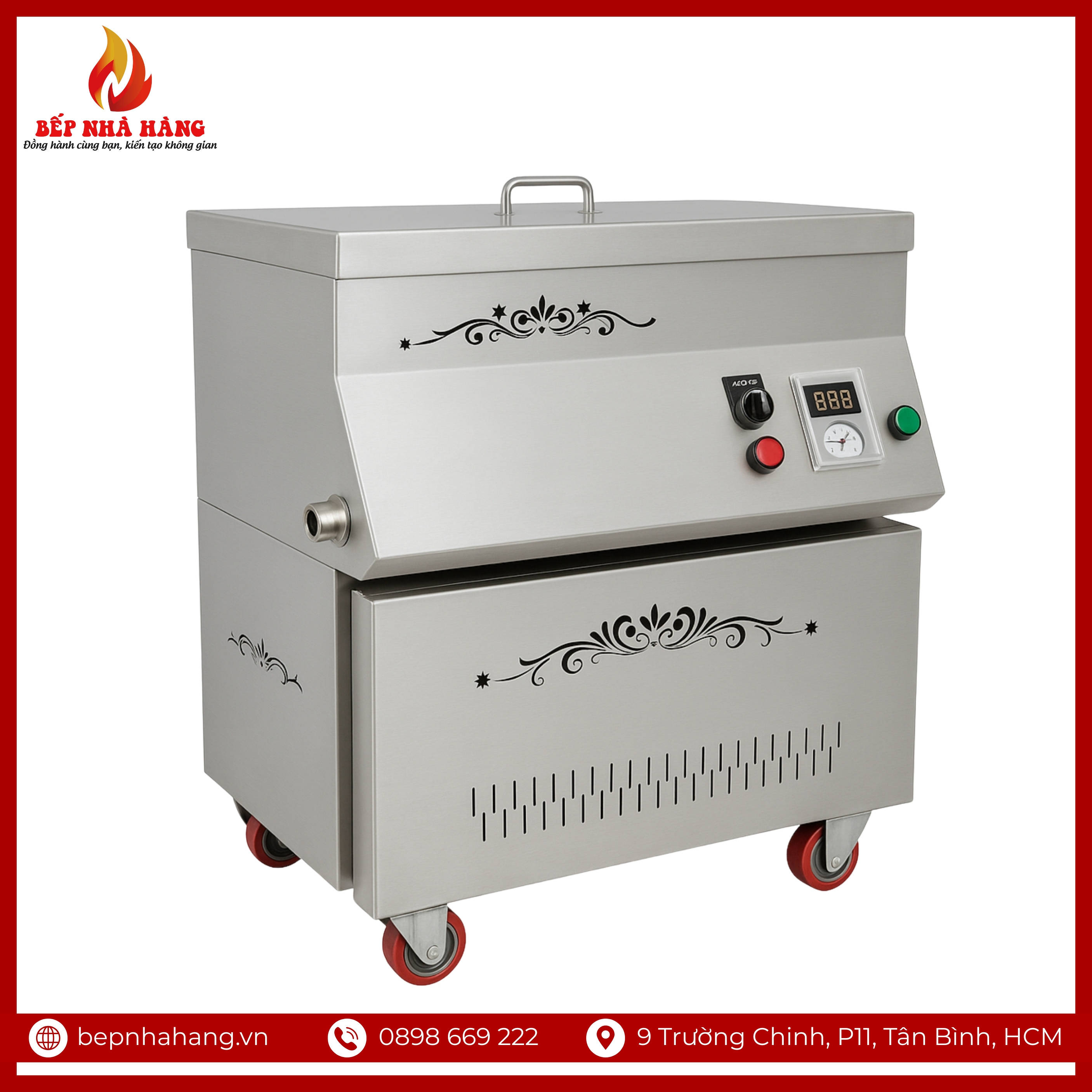 Bếp Chiên Tách Dầu 10L Việt Nam