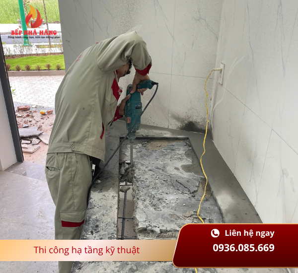Thi công hạ tầng