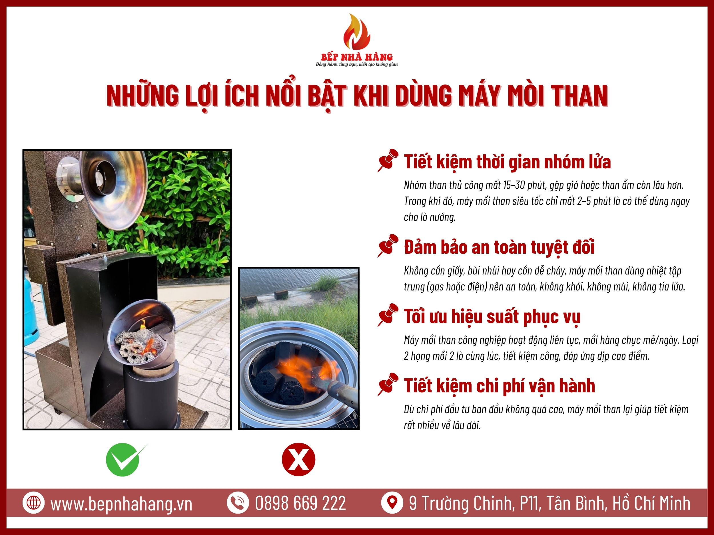 Những Lợi Ích Nổi Bật Khi Sử Dụng Máy Mồi Than 