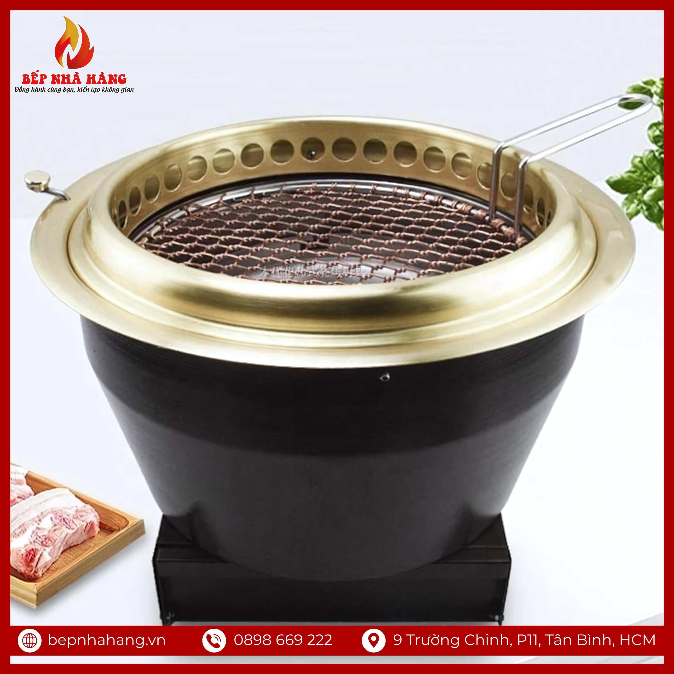 Bếp Nướng Hút Âm Cao Cấp Có Màng Lọc Mỡ