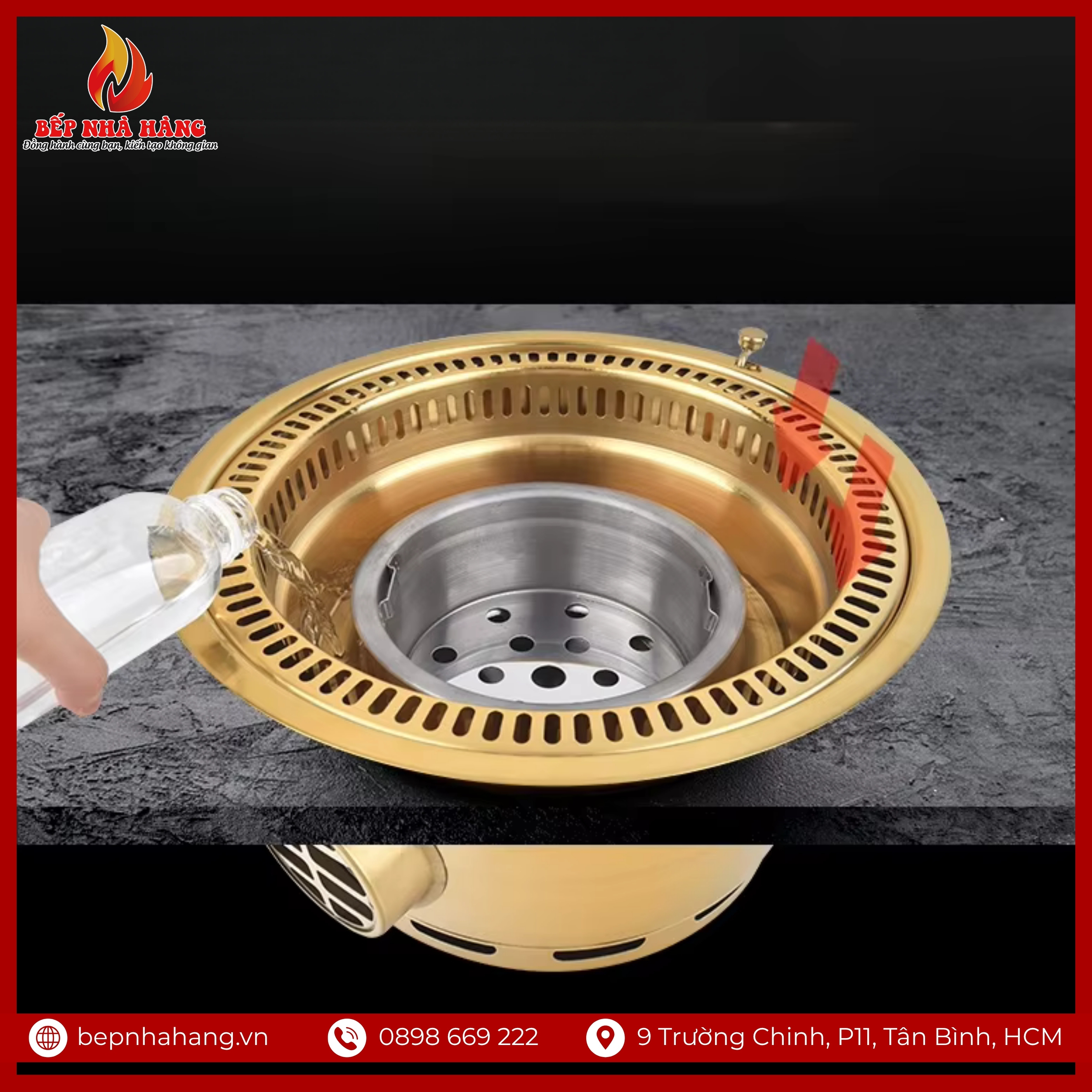 Ưu điểm nổi bật của bếp nướng hút âm Hàn Quốc
