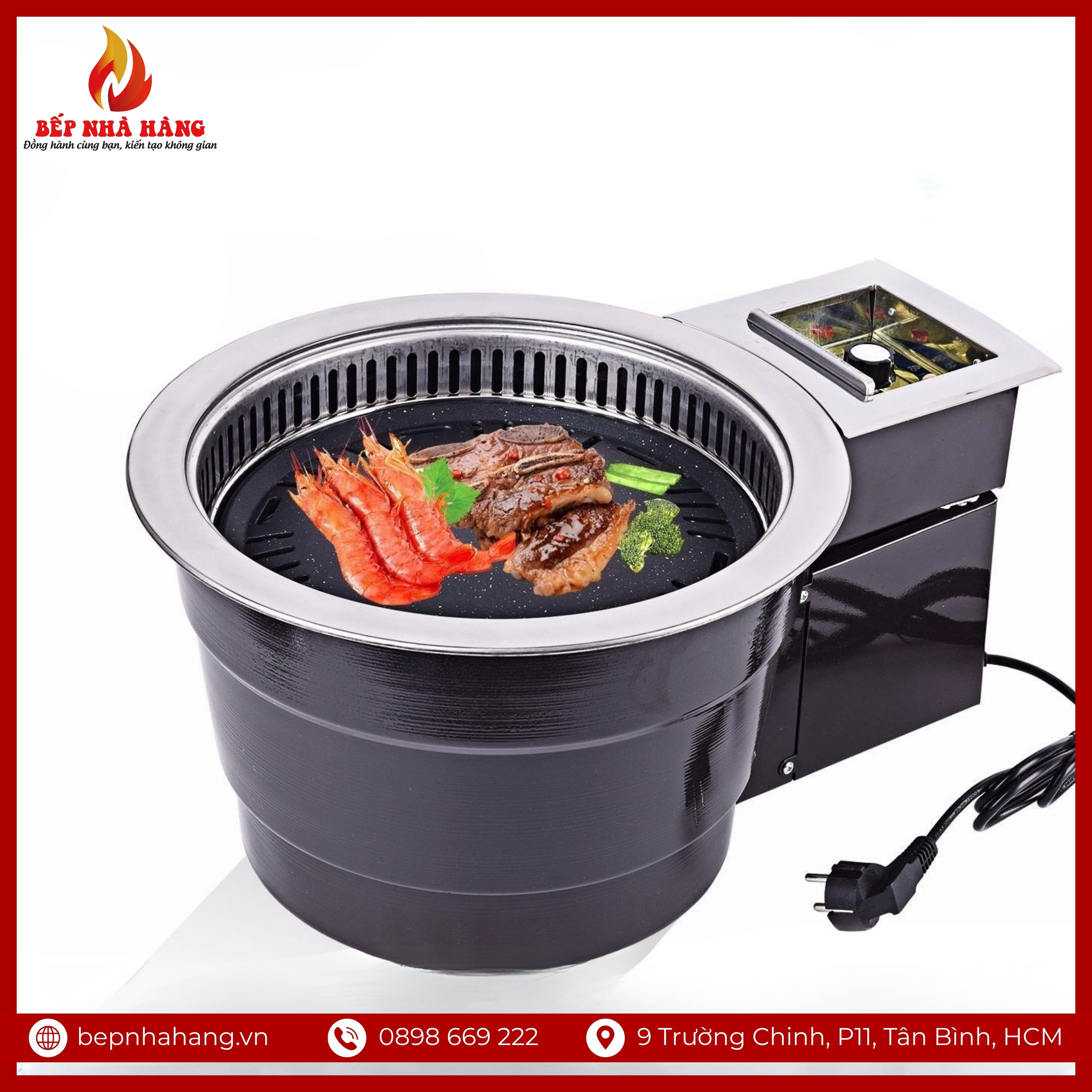 Ưu Điểm Nổi Bật Của Bếp Nướng Than Tự Tiêu Khói 89%