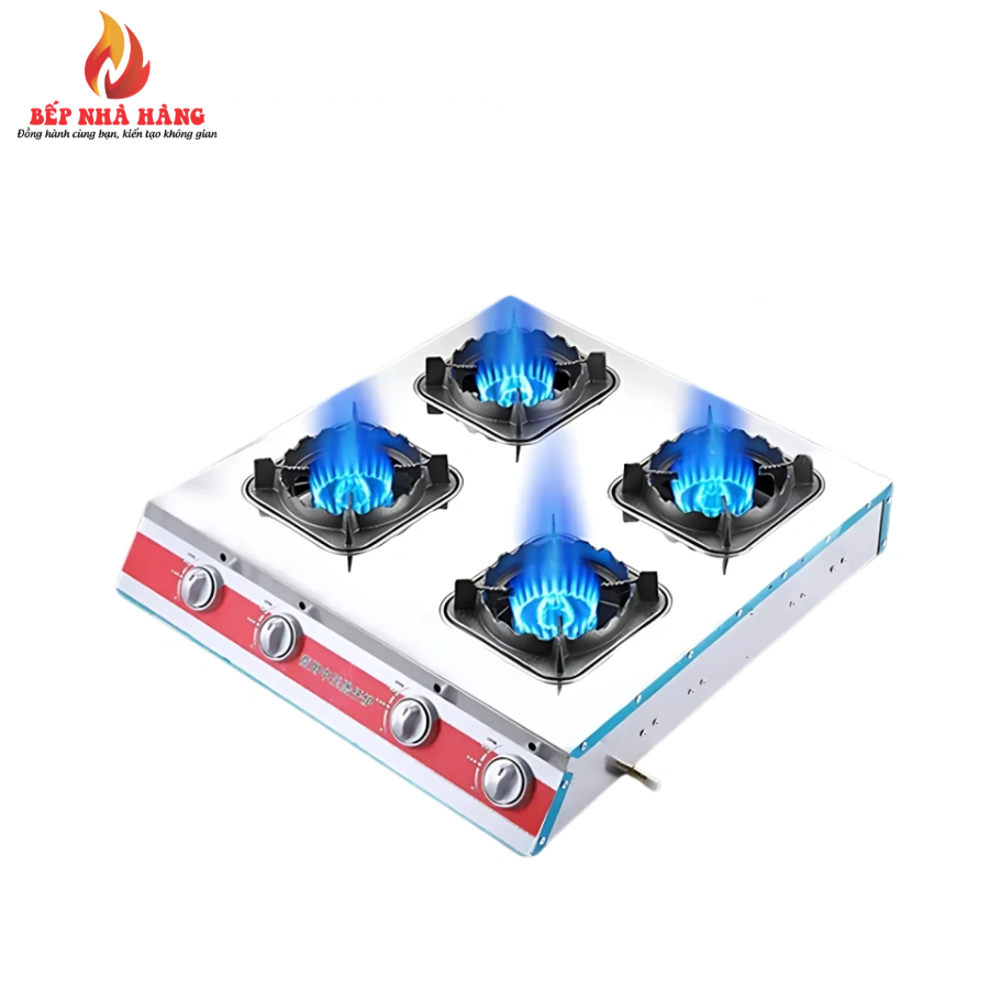 Tổng Hợp Bếp Gas Công Nghiệp Lửa Khè 1-2-4-6 Họng