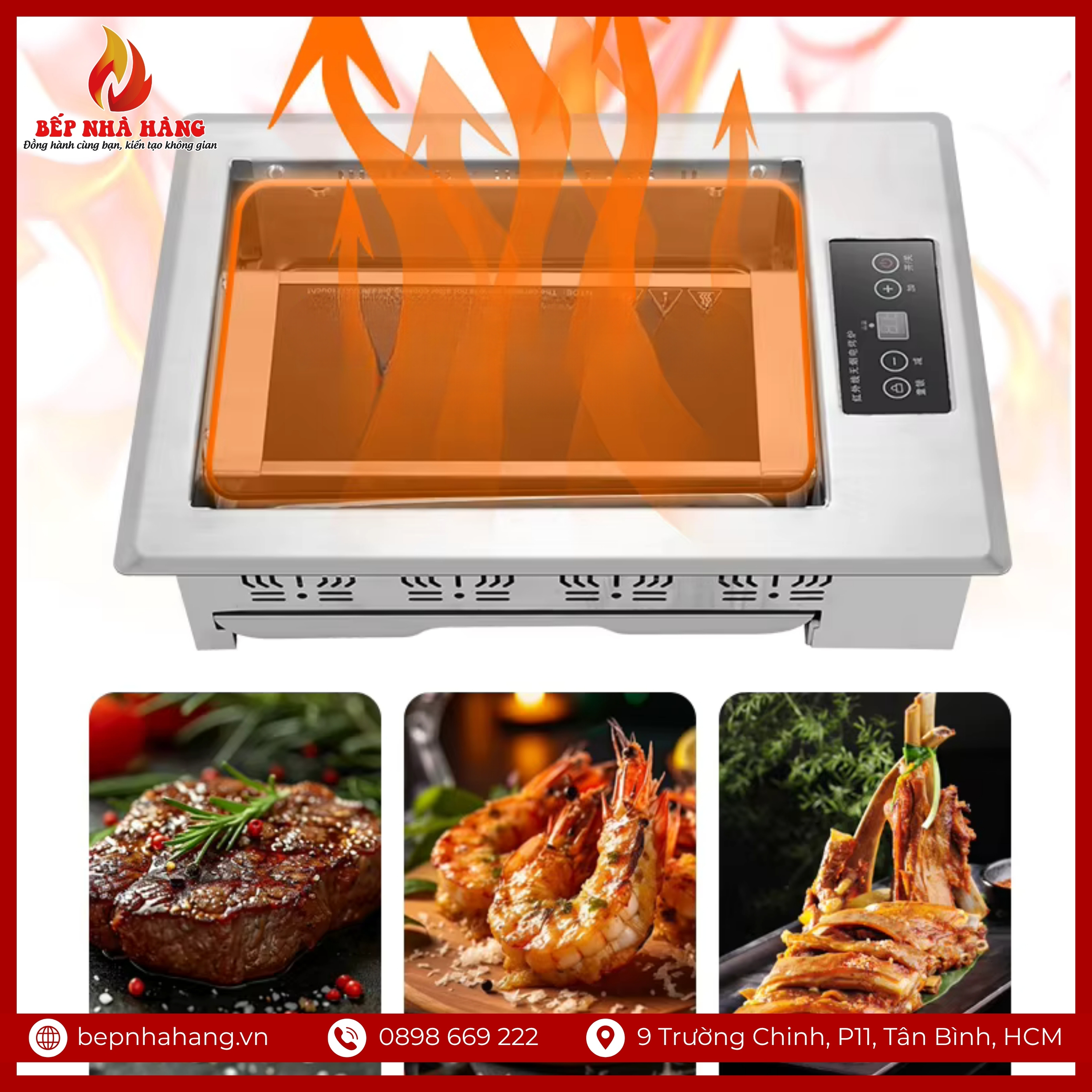 Địa chỉ cung cấp Bếp Nướng Hồng Ngoại HY 1500D uy tín