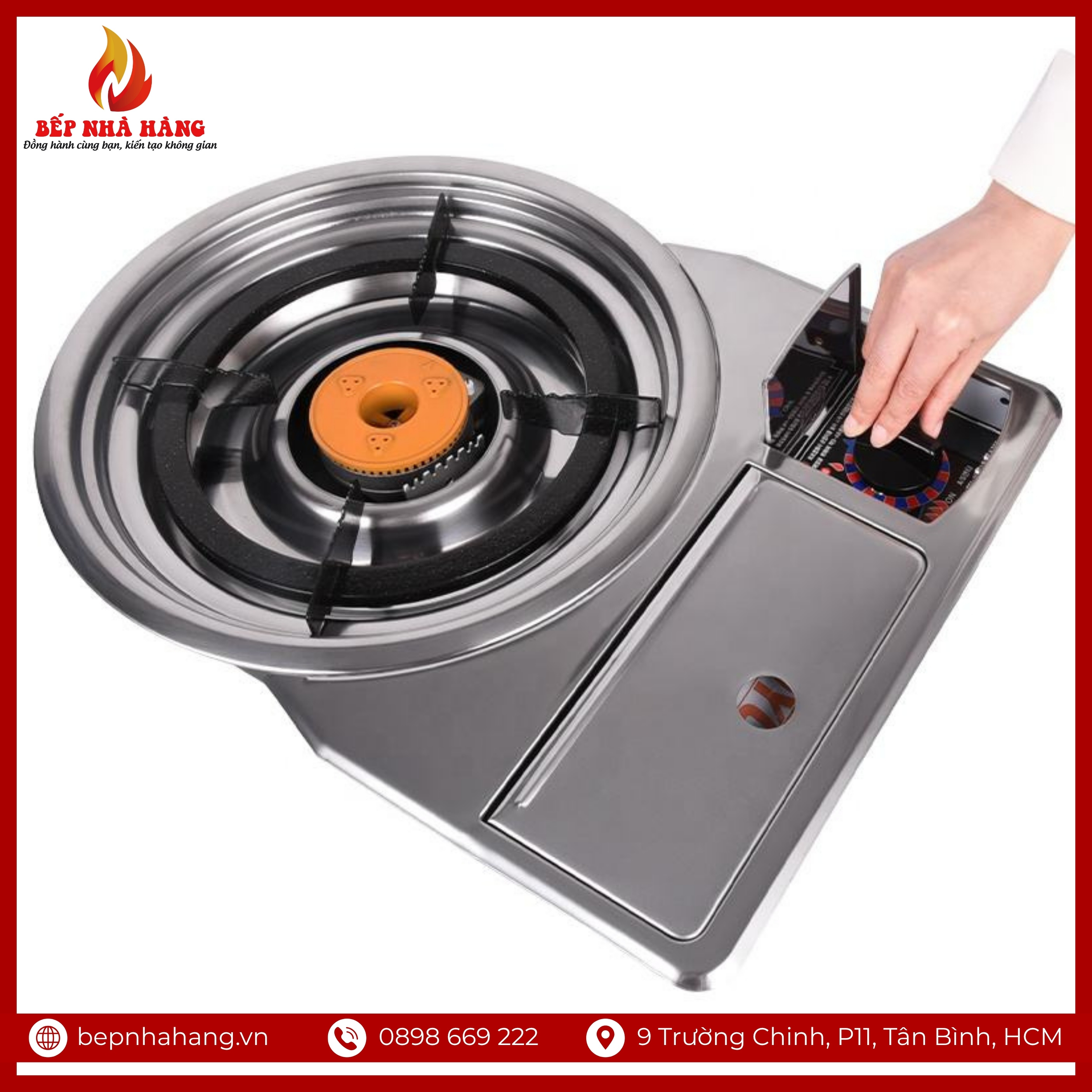 Bếp Nướng Gas Âm Bàn