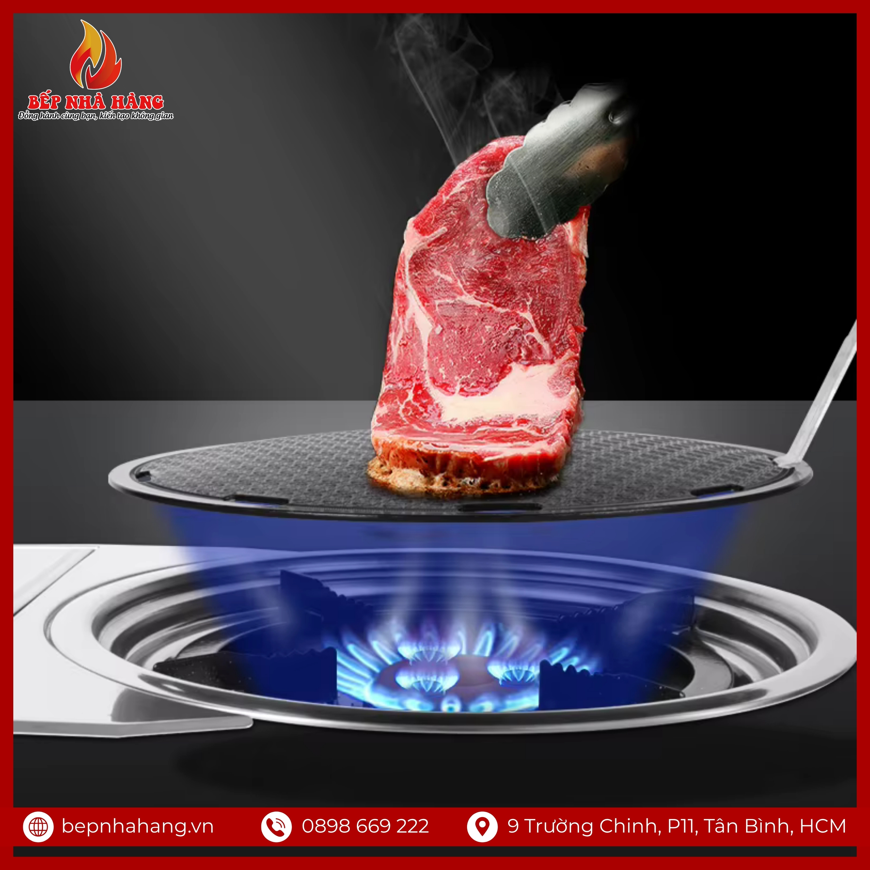 Ứng Dụng Thực Tế Của Bếp Nướng Gas Âm Bàn