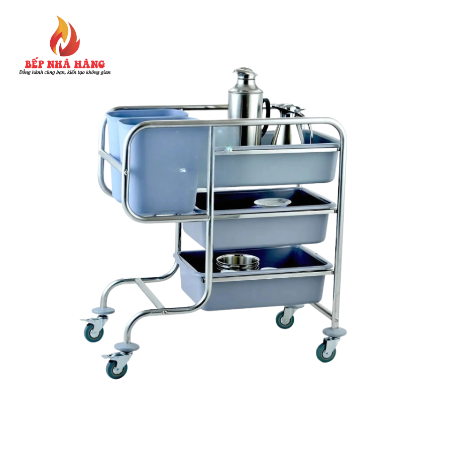 Xe Thu Dọn Thức Ăn NPD-017