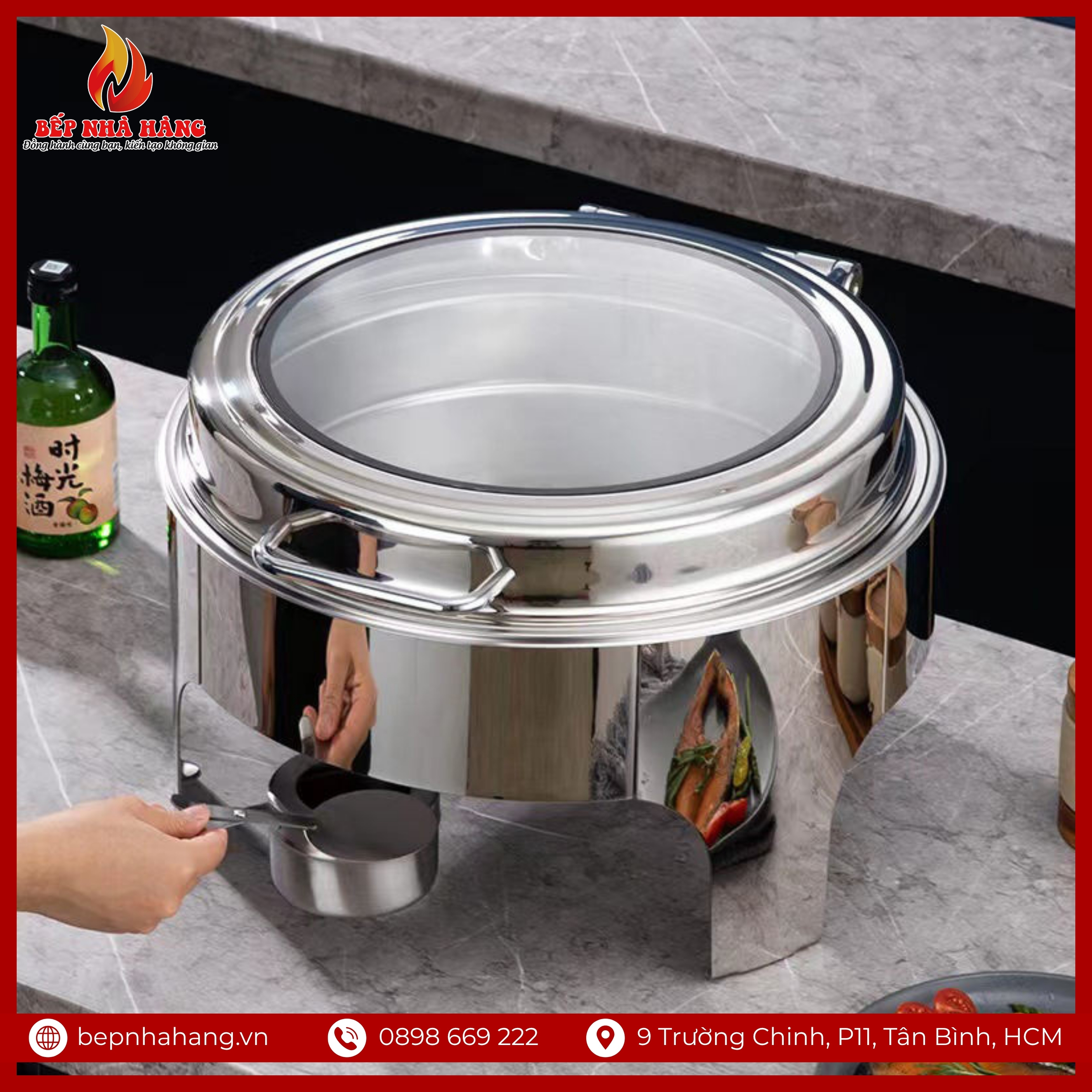 Thiết Kế Nổi Bật Của Nồi Hâm Nóng Buffet