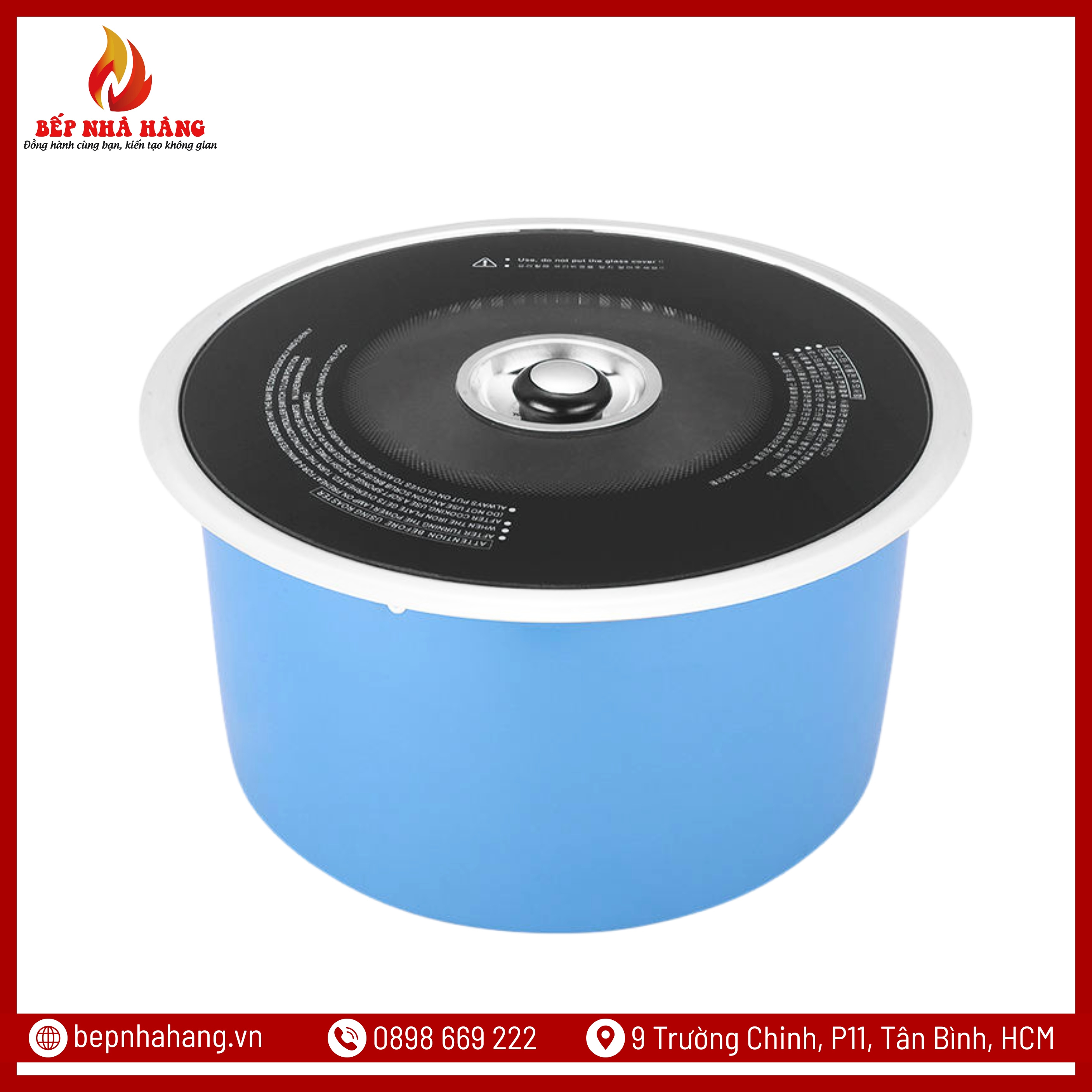 Đặc điểm cấu tạo của bếp nướng lẩu hồng ngoại tròn RH-2000