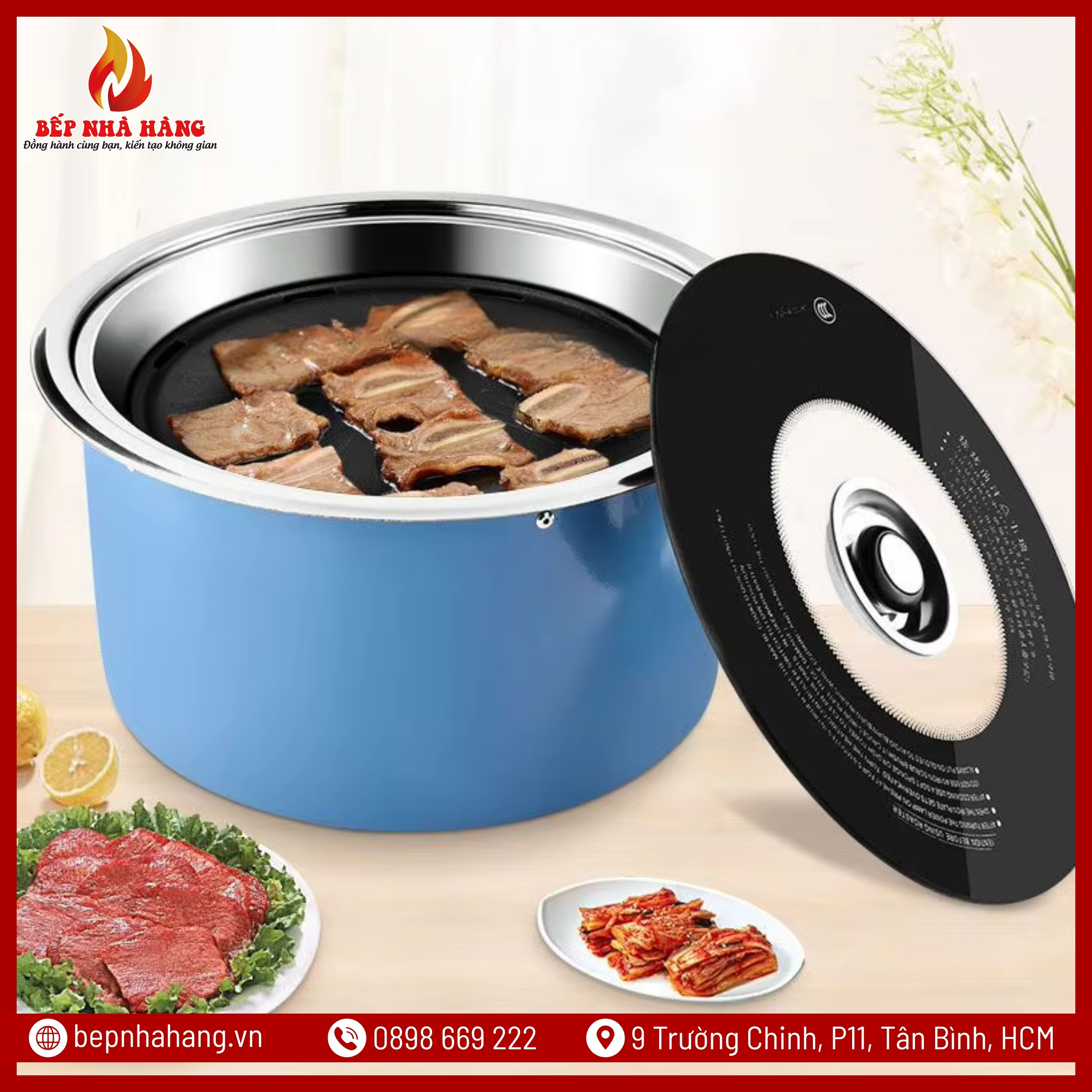 Ưu điểm nổi bật của bếp nướng lẩu hồng ngoại