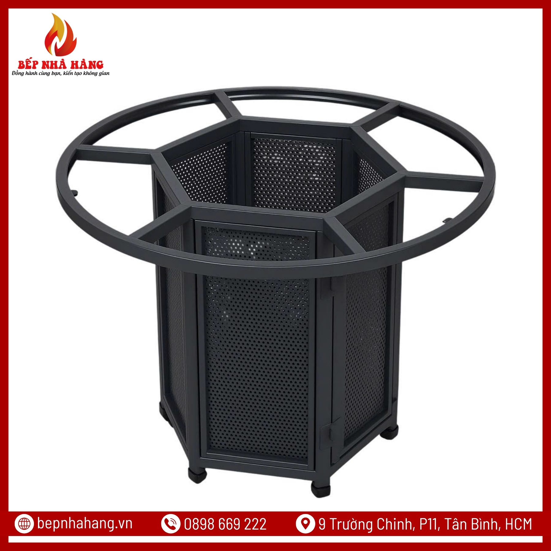 Chân Bàn Tròn Bếp Nướng