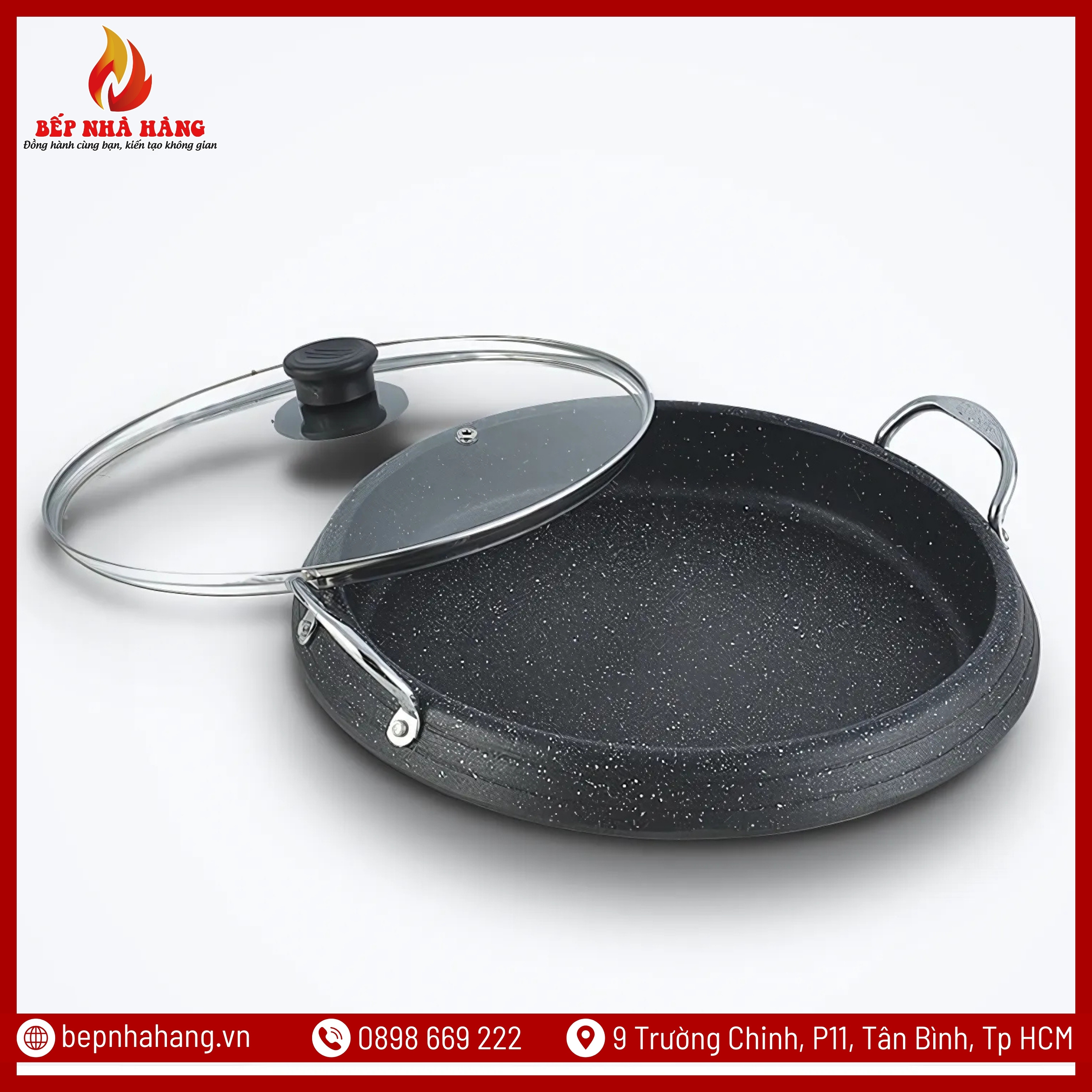 Cấu Tạo Nồi Lẩu Cạn Hàn Quốc