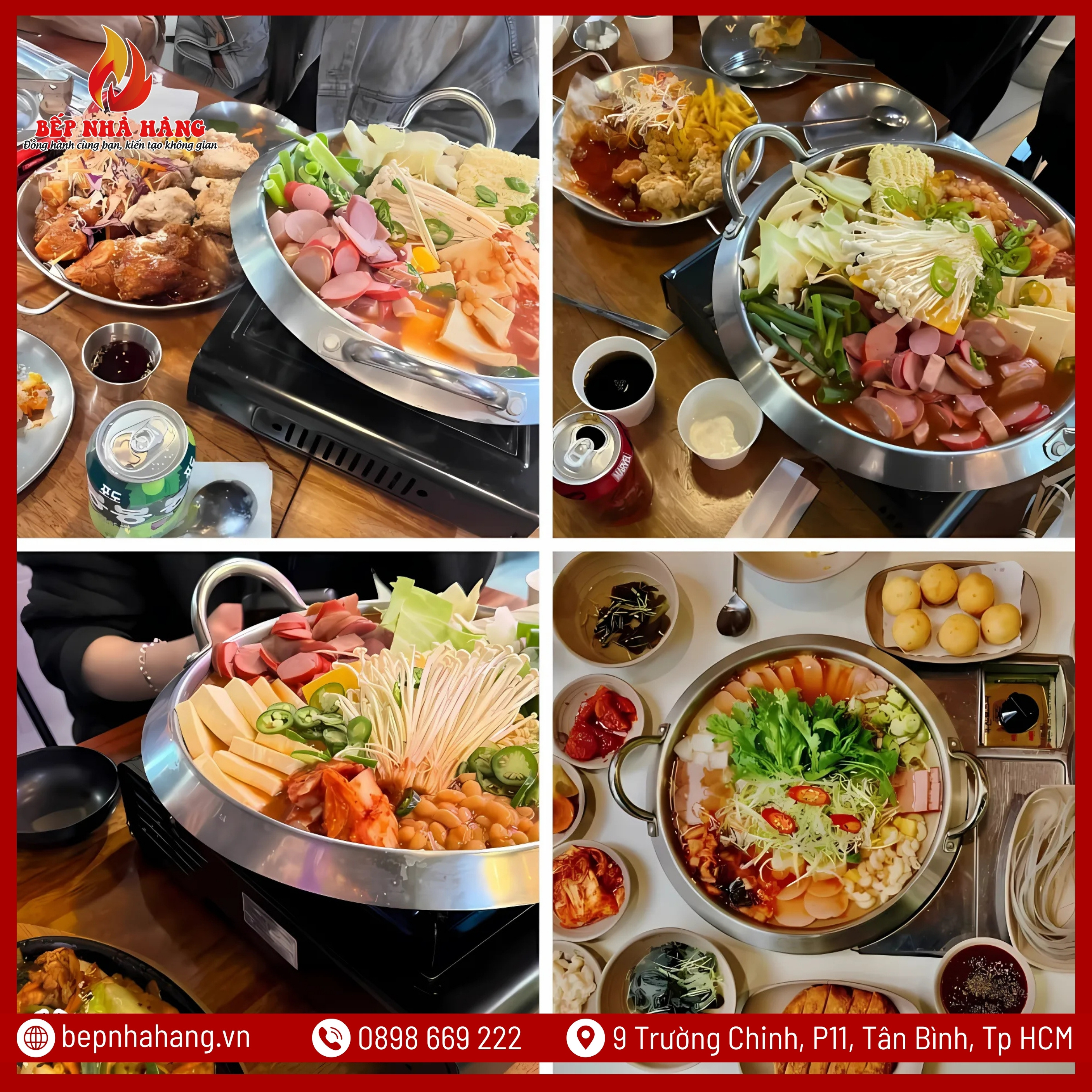 Ứng Dụng Nồi Lẩu Cạn Hàn Quốc