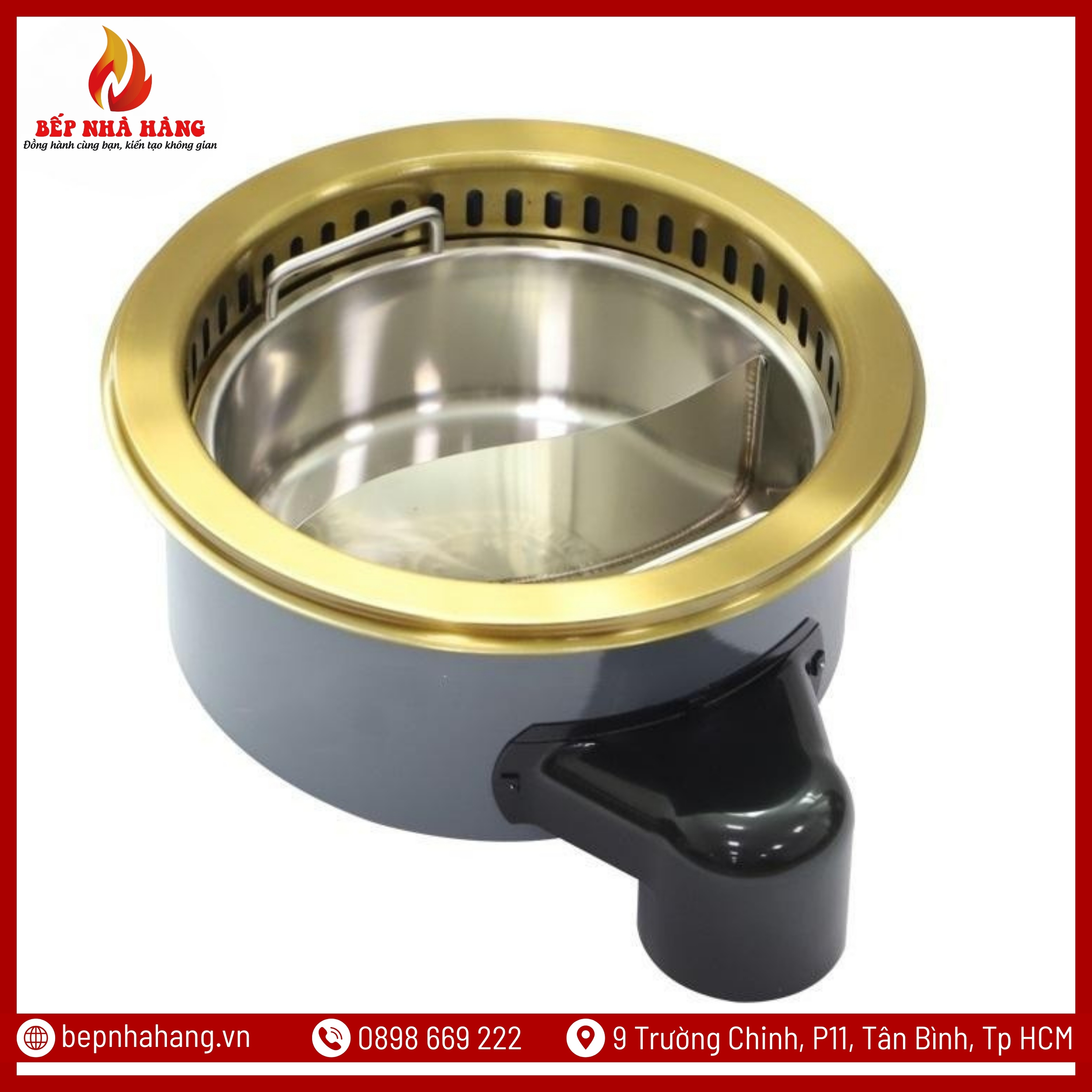 Ưu điểm của bộ nồi lẩu 2 ngăn D36 màu vàng