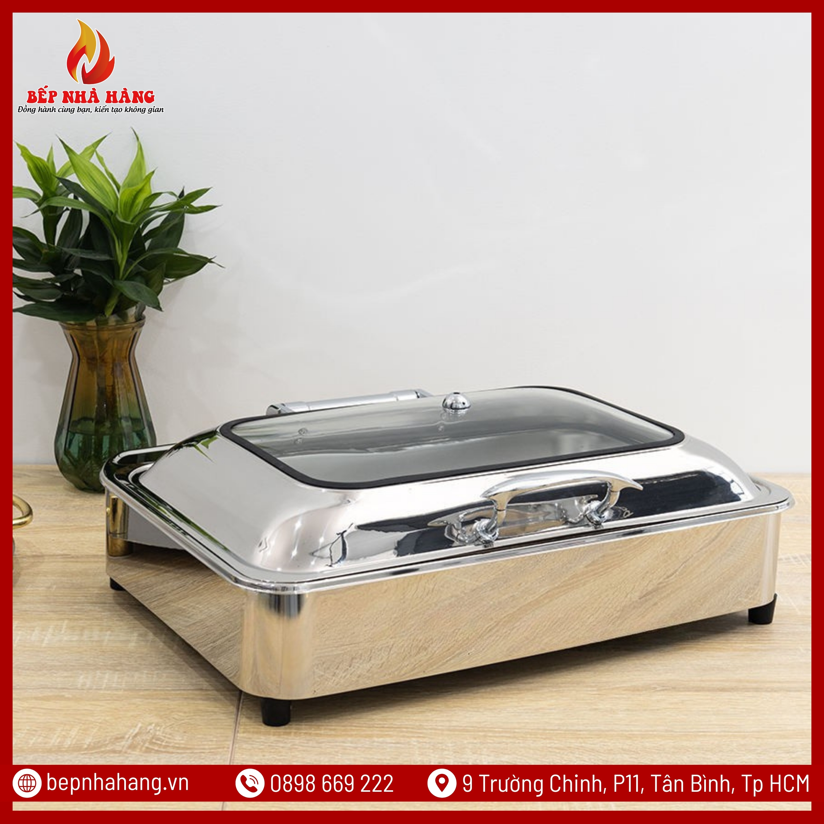 Ưu điểm nồi hâm nóng buffet hình chữ nhật 