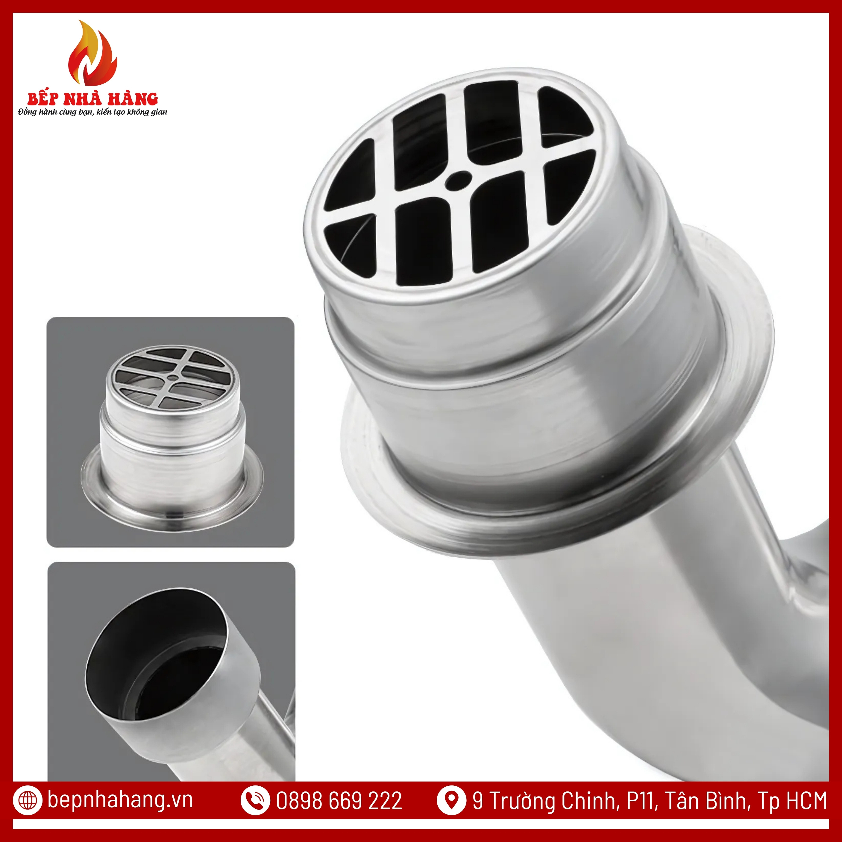 Cấu tạo sản phẩm ống nổi âm bàn