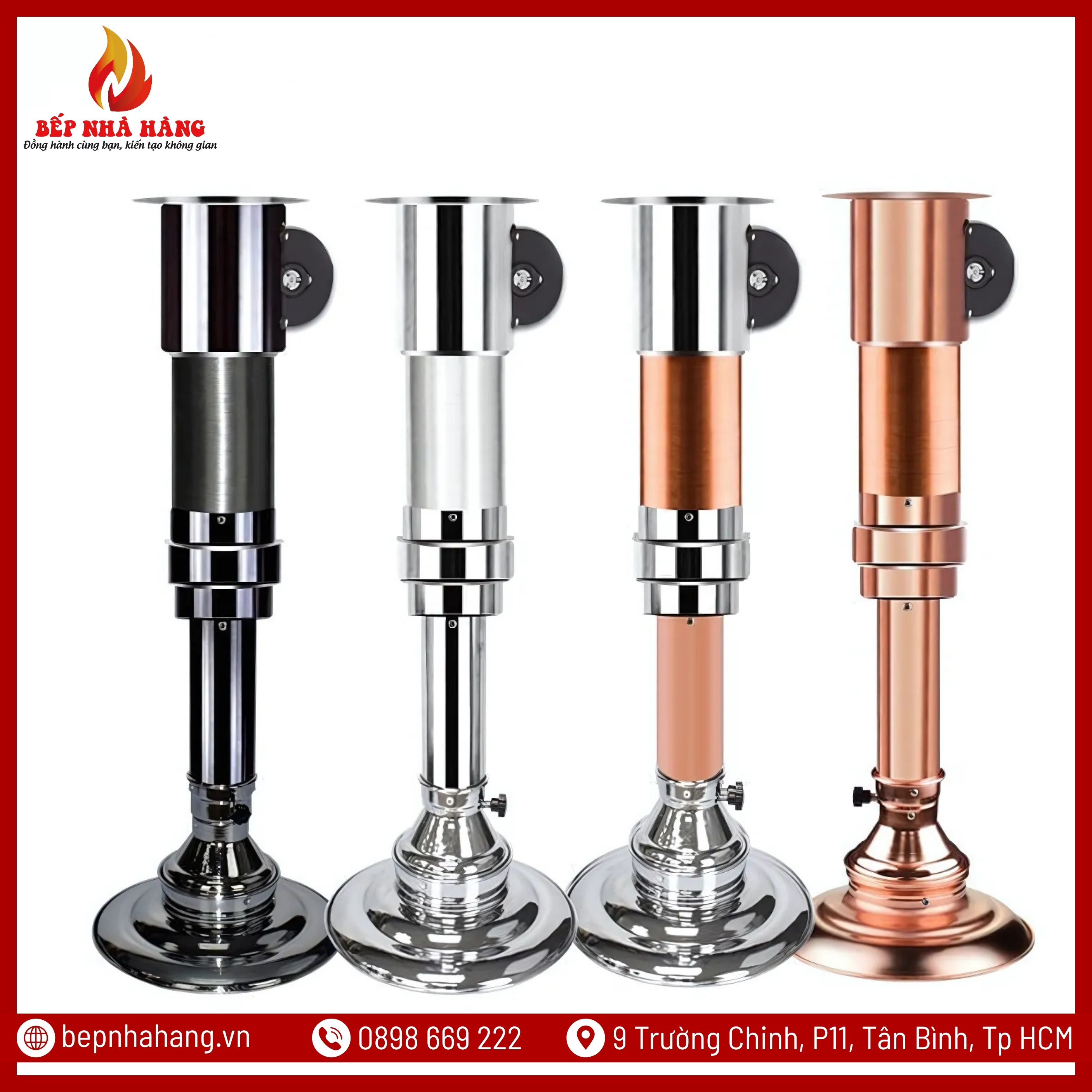 Ống Hút Khói Mềm Màu Đồng