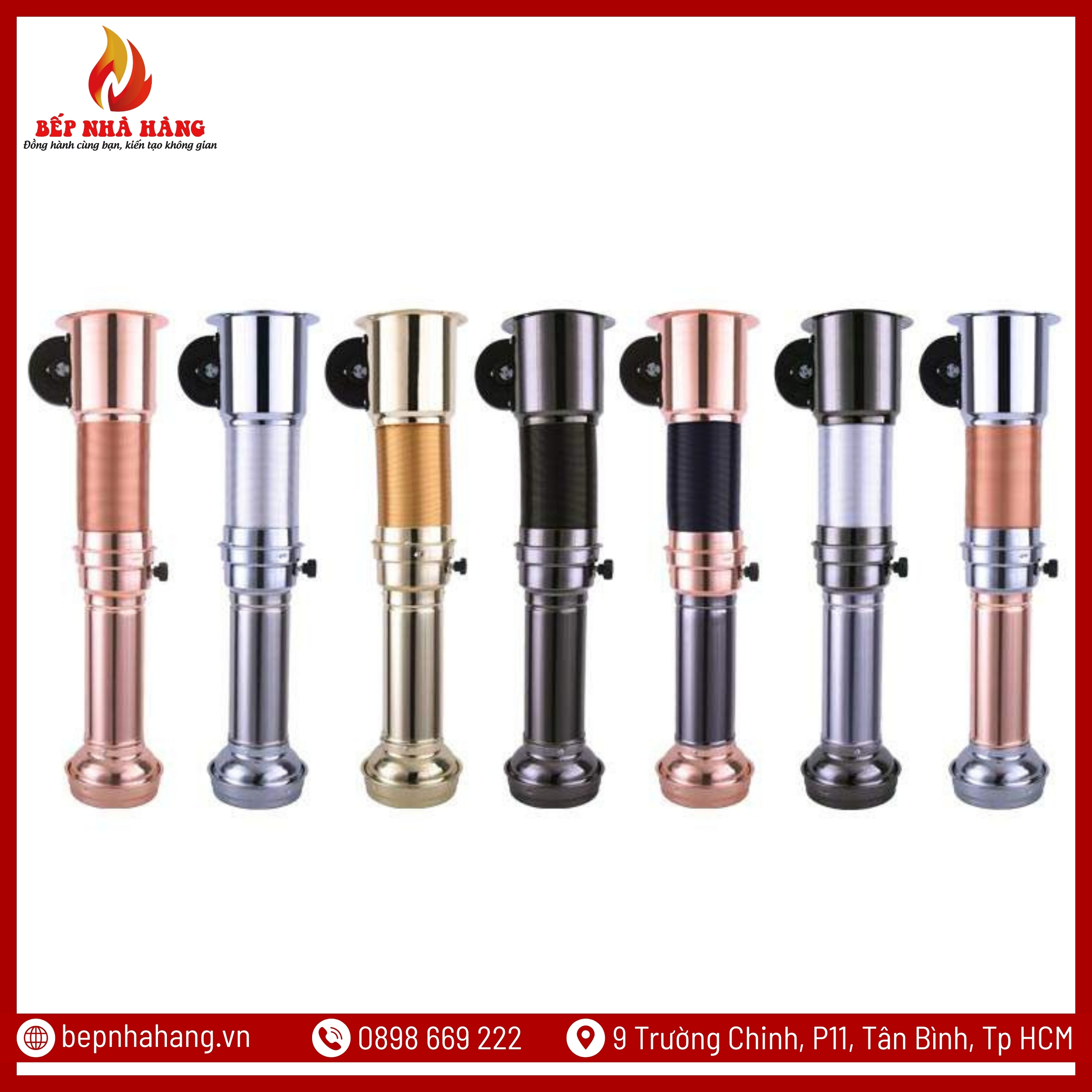 Ống Hút Khói Mềm Màu Vàng Kim