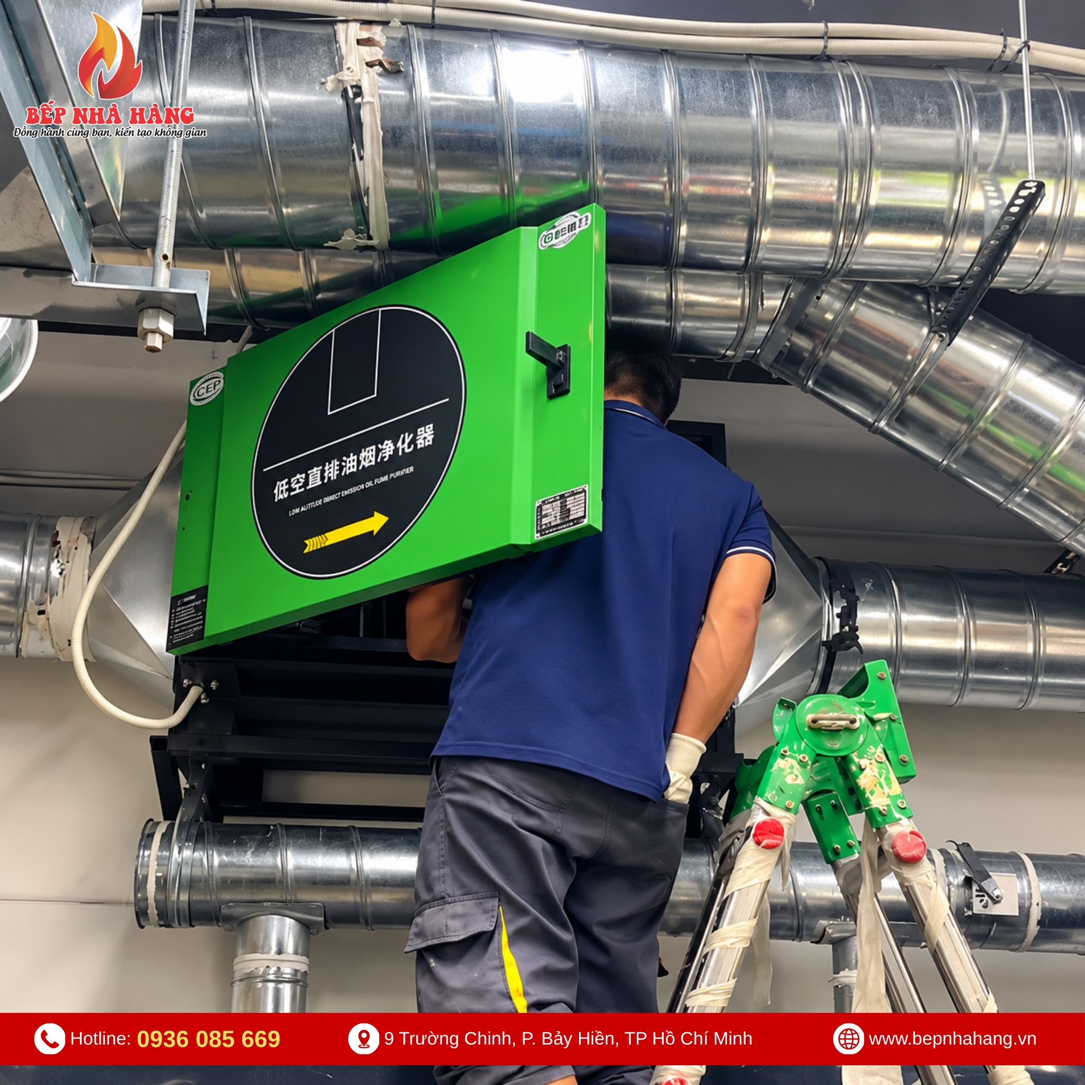 Ứng Dụng Thực Tế Của Máy Lọc Khói Tĩnh Điện JD-EP-12