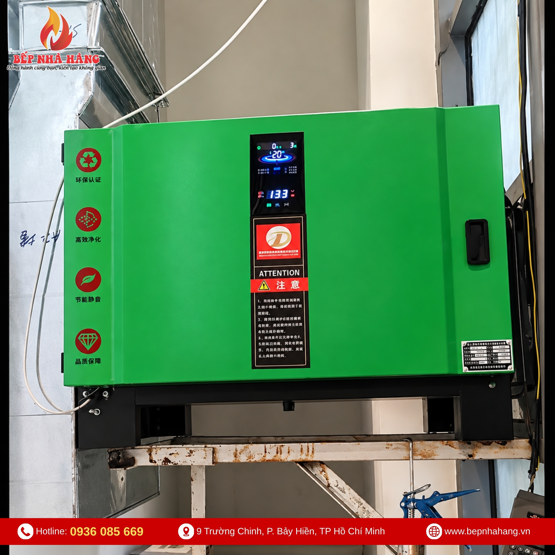 Ưu Điểm Nổi Bật Của Máy Lọc Khói Tĩnh Điện JD-EP-6