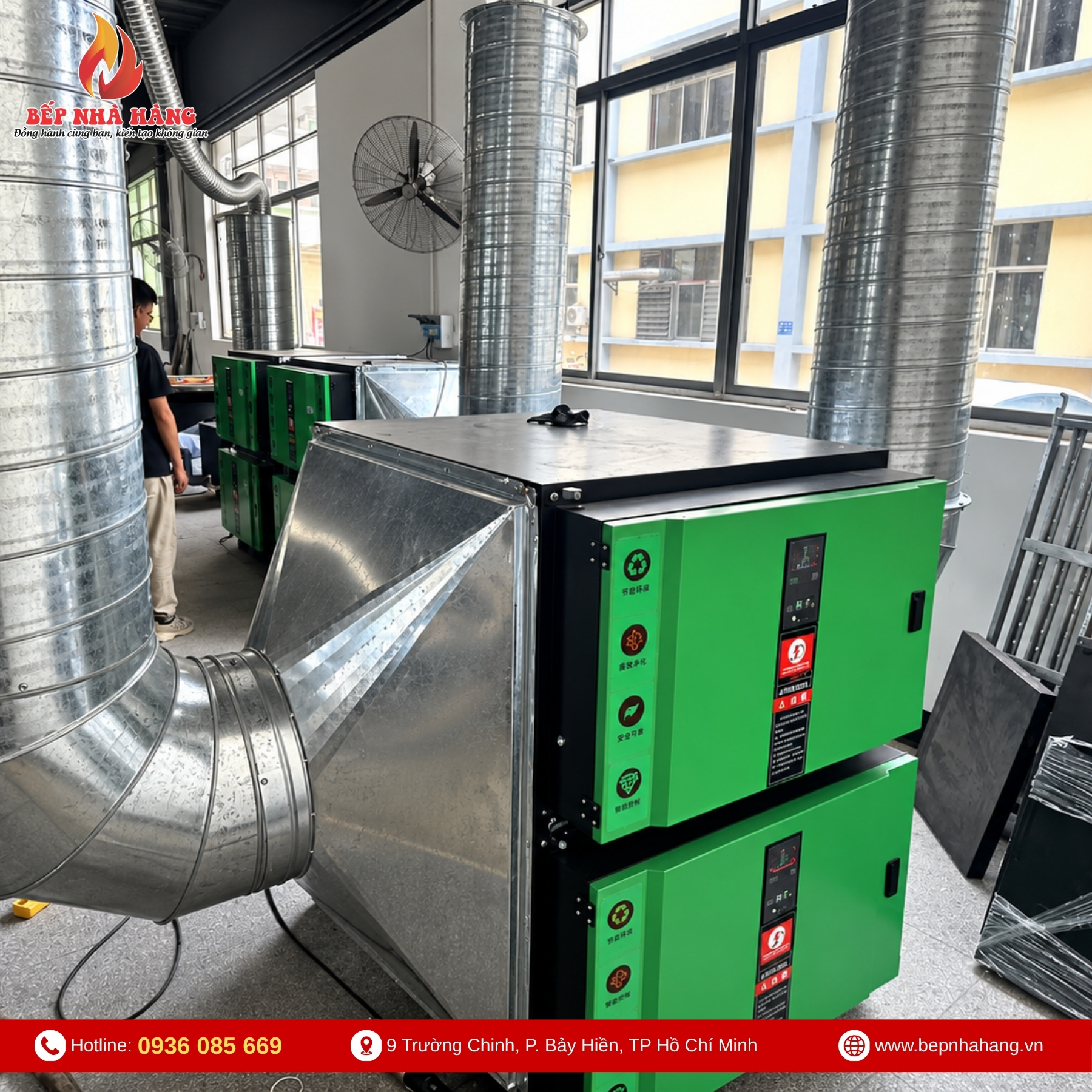 Ứng Dụng Thực Tế Của Máy Lọc Khói Tĩnh Điện JD-EP-20