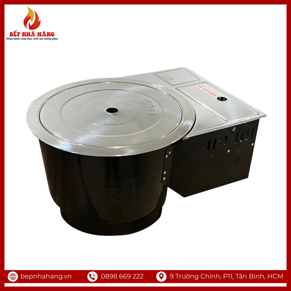 Bếp Nướng Than Gas Kết Hợp TG1224