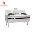 Bếp Á 2 Họng Đất Có Quạt Thổi 