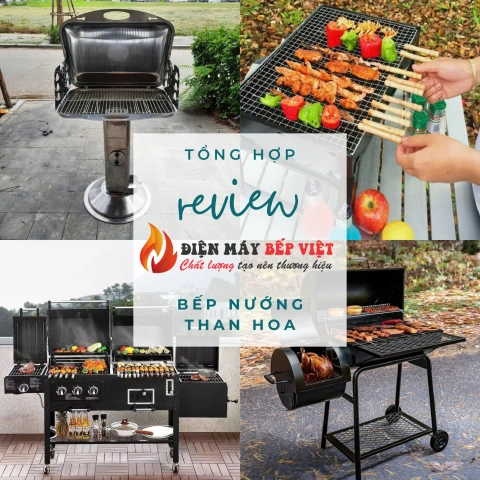 Bếp Nướng Than Hoa Ngoài Trời – Giải Pháp Tuyệt Vời Cho Những Buổi BBQ Thơm Ngon Chuẩn Vị