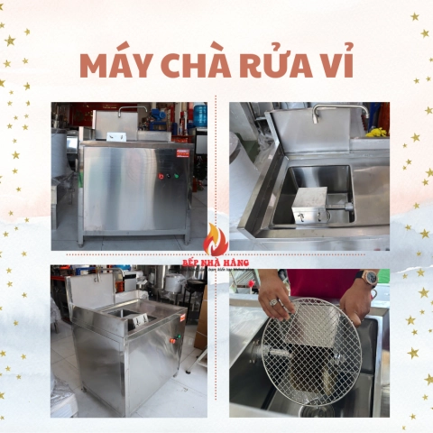 MÁY CHÀ VỈ NƯỚNG GIẢI PHÁP VỆ SINH HIỆU QUẢ CHO QUÁN NƯỚNG