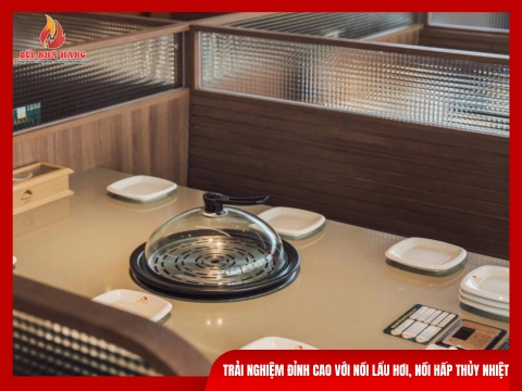 Trải Nghiệm Đỉnh Cao Với Nồi Lẩu Hơi, Nồi Hấp Thủy Nhiệt Tại Bếp Nhà Hàng