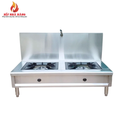 Bếp Hầm Đôi 2 Họng + 1 Vòi Nước