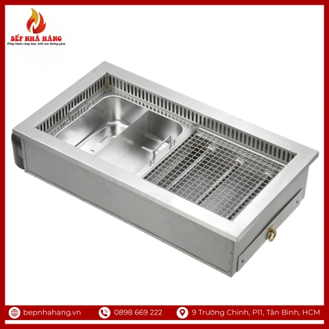 Bếp Nướng Và Lẩu Không Khói 2 trong 1
