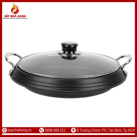 Nồi Lẩu Cạn Hàn Quốc Gang Cao Cấp