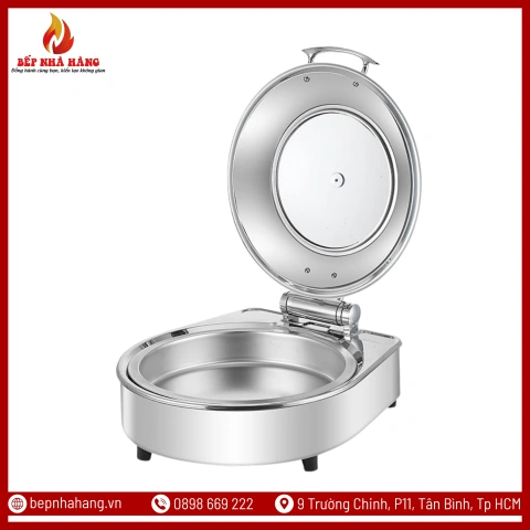Nồi Hâm Nóng Buffet Hình Tròn 