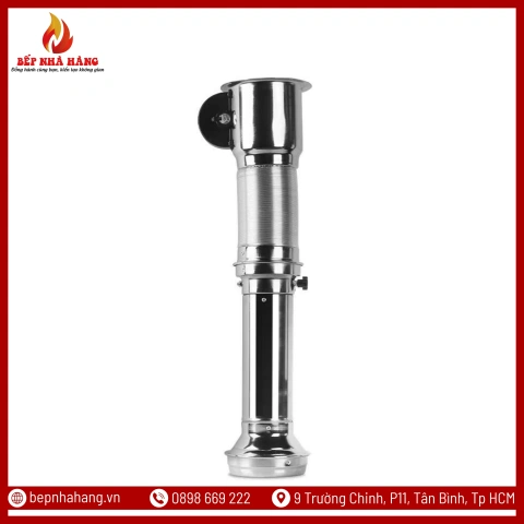 Ống Hút Khói Mềm Màu Inox