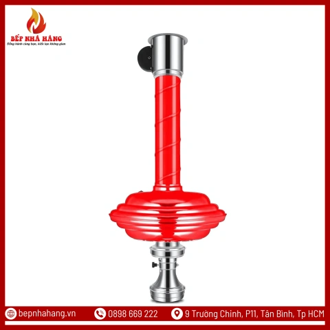Ống Hút Khói Cứng Nhà Hàng Màu Đỏ